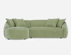 DOYER modern left-facing sectional sofa