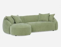 DOYER modern left-facing sectional sofa