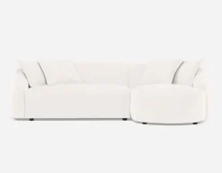 DOYER modern right-facing sectional sofa