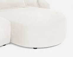DOYER modern right-facing sectional sofa