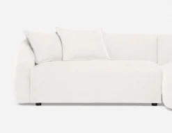DOYER modern right-facing sectional sofa
