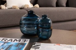 EBINA glass vase 18 cm