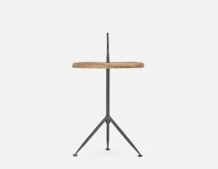 ELLIE mid-century modern round end table 43cm