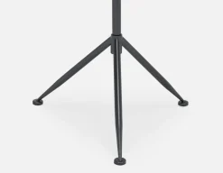 ELLIE mid-century modern round end table 43cm