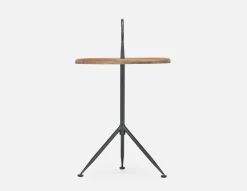 ELLIE mid-century modern round end table 51cm