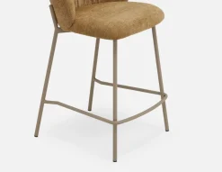 ELODI contemporary counter stool with backrest 66cm