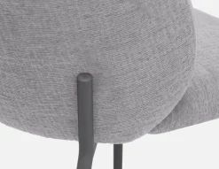 ELODI contemporary counter stool with backrest 66cm