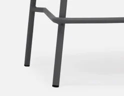 ELODI contemporary counter stool with backrest 66cm