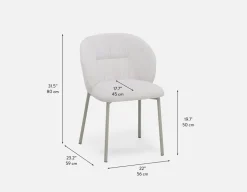 ELODI contemporary dining chair