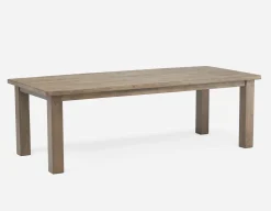 EPIRUS solid mango wood large dining table 240 cm