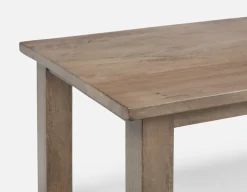 EPIRUS solid mango wood large dining table 260 cm