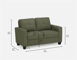 ERIN loveseat