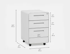 ERNESTO contemporary filing cabinet