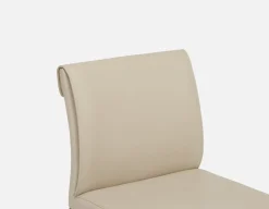 EVA 100% leather modern counter stool 66cm