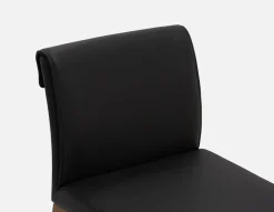 EVA 100% leather modern counter stool 66cm