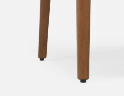 EVA 100% leather modern dining chair