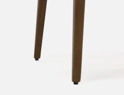 EVA 100% leather modern dining chair