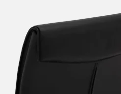 EVA 100% leather modern dining chair