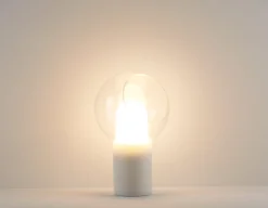 EVY led table lamp with marble base 41 cm height