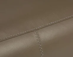 FAOUZI leather contemporary power recliner armchair
