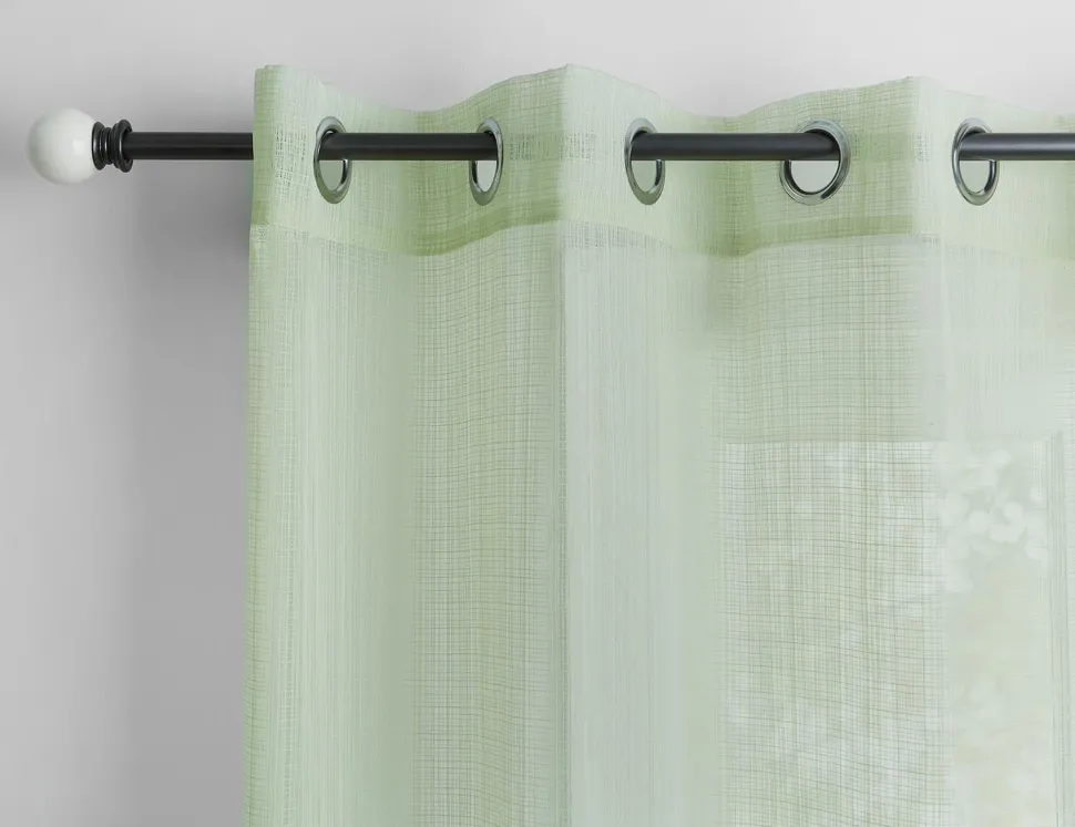 FEDORA set of 2 sheer curtain panels