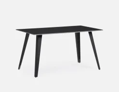 FINA modern contemporary dining table with 2 drop leaf extension 74cm to 134cm