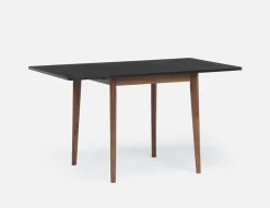 FINA modern contemporary dining table with 2 drop leaf extension 74cm to 134cm