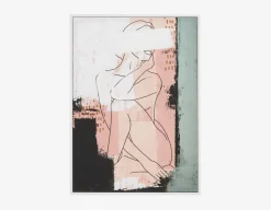 FONDRE framed hand embellished giclée 80x120cm