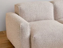 GABE 5-pc apartment sized modular sectional sofa