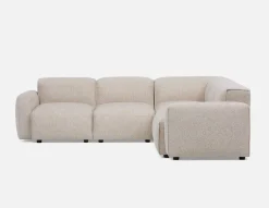 GABE 5-pc apartment sized modular sectional sofa