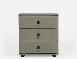 GAEL contemporary 3-drawer nightstand