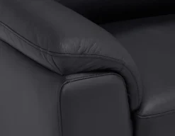 GAMARRA 100% leather contemporary armchair