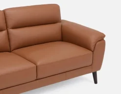 GAMARRA 100% leather modern contemporary sofa
