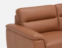 GAMARRA 100% leather modern contemporary sofa
