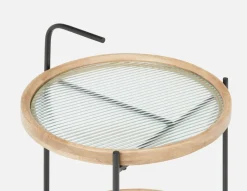 GEMA modern contemporary round cart