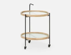 GEMA modern contemporary round cart