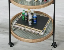 GEMA modern contemporary round cart