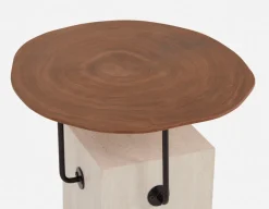 GENNY modern contemporary end table 48cm