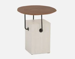 GENNY modern contemporary end table 48cm