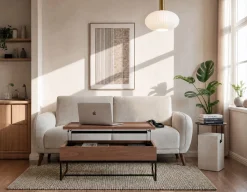 GENNY modern contemporary end table 45cm