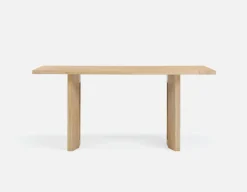 GILLIS modern farmhouse acacia wood dining table 160 cm