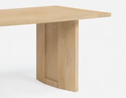 GILLIS modern farmhouse acacia wood dining table 210 cm