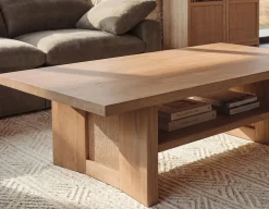 GILLIS modern farmhouse coffee table