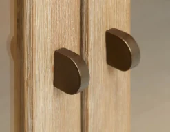 GILLIS modern farmhouse sideboard hutch