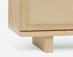 GILLIS modern farmhouse sideboard hutch