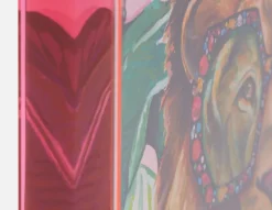 GOLDIE IV acrylic shadow box art 45 x 60 cm