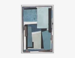 GRIS framed hand embellished giclée 50x70cm