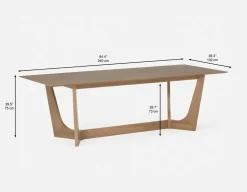 HANNA dining table 240 cm