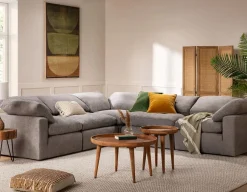 HELIO contemporary modular sectional sofa