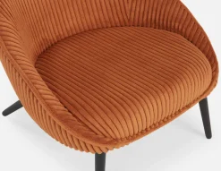 HERMAN corduroy accent chair